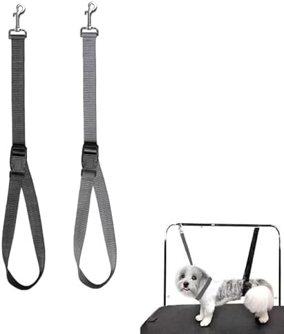 Pet Grooming Loops Fixed Noose Loop Nylon Dog Grooming Belly Strap Adjustable by Unknown