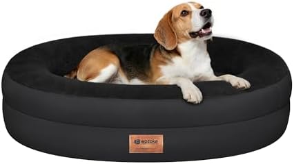 Waterproof Orthopedic Dog Bed for Medium Dogs by Wozoke