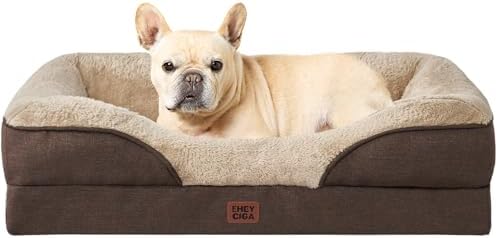EHEYCIGA Orthopedic Dog Bed for Medium Dog, Memory Foam Dog Couch by EHEYCIGA