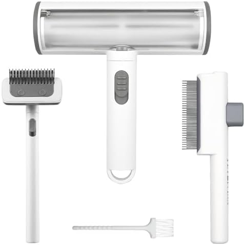 4-Piece Pet Hair Remover Tool by Unknown
