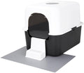 Sfozstra Enclosed Cat Litter Box: Splash Resistant Leak Resistant by Sfozstra