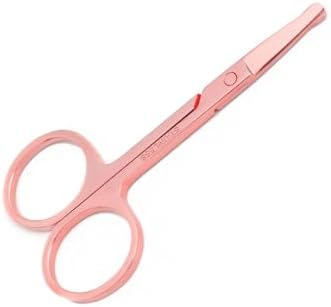 3.5 Inch Silent Pet Grooming Tiny Safety Scissors by Yutoner