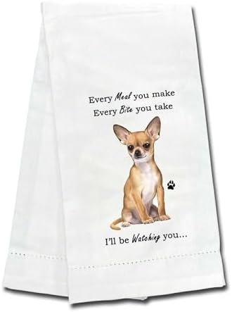 Tan Chihuahua Kitchen Towels by ESPETS
