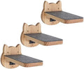 ESPETS Natural Solid Wood Cat Wall Floating Steps by ESPETS