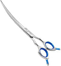 HASHIMOTO Curved Dog Grooming Scissors, 7.5 inch, Trimming Face and Paws by HASHIMOTO