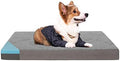 Orthopedic Memory Foam Dog Bed, Cooling Dog Beds by ABETTERLIFEWITHPET