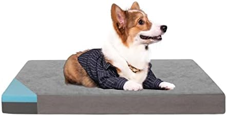 Orthopedic Memory Foam Dog Bed, Cooling Dog Beds by ABETTERLIFEWITHPET