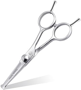 Dog Grooming Scissors: 4.75" Pet Straight Shears Made Of Advanced Stainless by FENICETOTEM