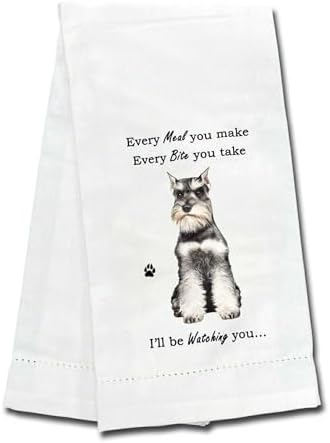 E&S Imports Schnauzer Kitchen Towels by ESPETS