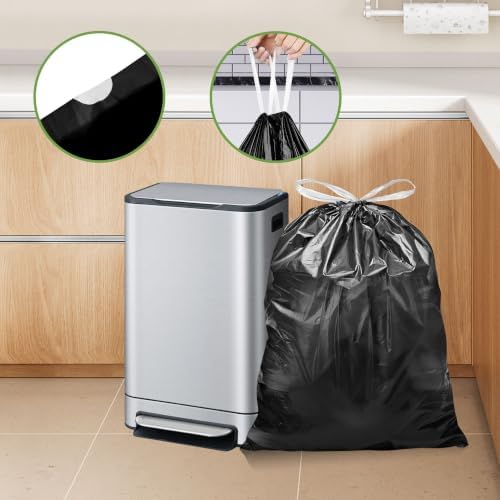 15 Gallon Trash Bags Drawstring - Image 7