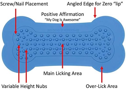 Lick Lick Pad Dog Accessories | Pet Shower Attachment | Dog Peanut Butter Lick - Image 6