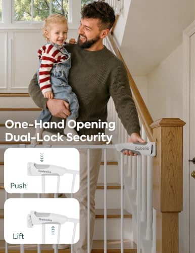 Babelio No Bottom Bar Baby Gate - Image 3