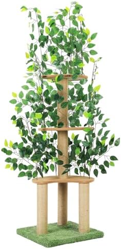 Cat Tree with Leaves, Cat Tower by SunexinloDirect