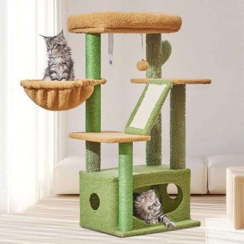 Taoqimiao Cactus, Cat Tree, 38.5In Cat Tower - Image 2
