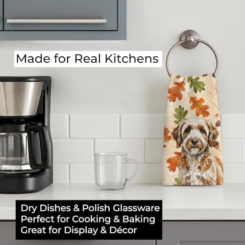 Caroline's Treasures Lagotto Romagnolo Dogs Kitchen Towel 15x25 in - Image 3