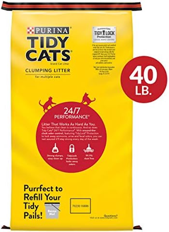Purina Tidy Cats Clumping Cat Litter, 24/7 Performance Multi Cat Litter - 40 - Image 5