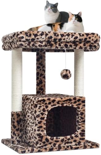 SYANDLVY 27" Cat Tree for Indoor Cats, Activity Tower by SYANDLVY