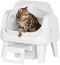 Automatic Cat Litter Box, Self Cleaning Litter Box, Open Top, 3 Buttons by otoging