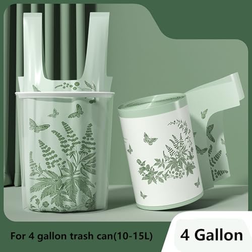 330pcs Small Trash Bags with Handle 4 Gallon - Image 7