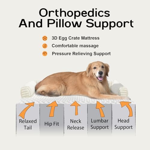 MEKIY Orthopedic XL Dog Bed - Image 2