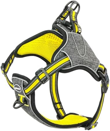ThinkPet Step in Dog Harness for Large Dogs, Front Clip Dog Vest Harness No by ThinkPet