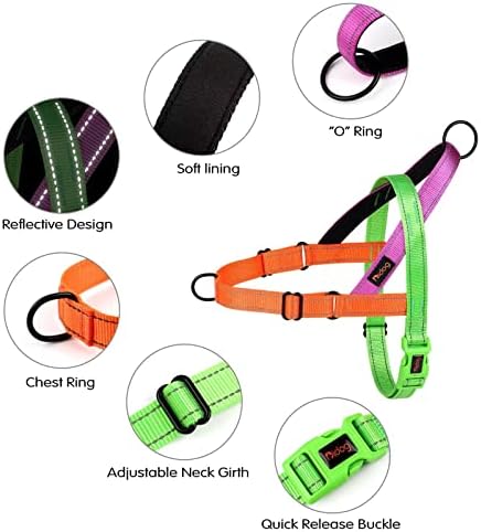 Didog No Pull Dog Harness for Medium Dogs, Soft Padded Handle - Image 2