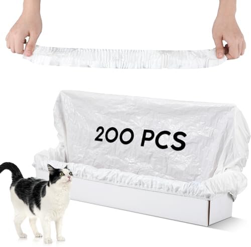 Honoson 200 Pcs Elastic Band Trash Bags by Honoson