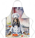 Caroline's Treasures Afghan Hound The Chef Apron Cooking Kitchen Server Baking by CarolinesTreasures