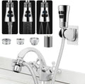 CECEFIN Kitchen Faucet Hose Attachment, 4-Mode ON/Off Spray Head w/Filter by CECEFIN