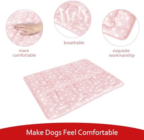 Dog Crate Mat, Soft Dog Bed Pad Mat - Image 4