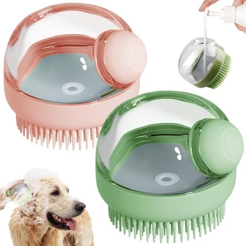 Dog Bath Scrubber Brush by Kwispel