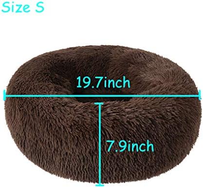 Cat Bed for Indoor Cats, Mini Plush Self Warming Kitten Bed, 20 Inch - Image 5
