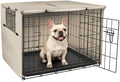 Explore Land Dog Crate Cover, 30 inches, Light Tan by ExploreLand
