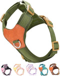Green Large Dog Harness for Large Dogs, No Pull Dog Harness by SOLMOONY