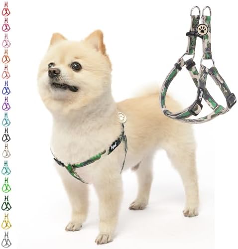 PUPTECK No Pull Dog Harness Small Sized Step-in Adjustable Puppy Vest by PUPTECK