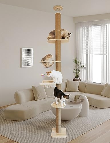 Replacement Cat Scratching Sisal Post Length 11.8in（30cm） Cat Tree Cat - Image 5