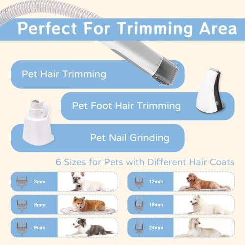 Dog Grooming Kit, Pet Grooming Vacuum - Image 4