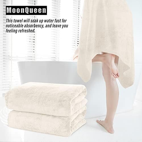 MOONQUEEN 6 Pack Premium Bath Towel Set - Image 7