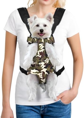YUDODO Pet Dog Carrier Backpack Adjustable Front Carrier by YUDODO