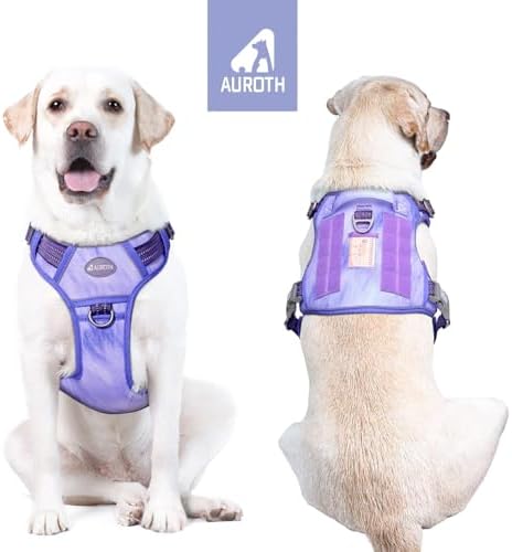 AUROTH Tactical Dog Harness Medium Sized Dog No Pull Adjustable Dog Vest - Image 2