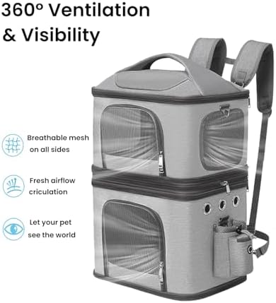 HOVONO Detachable Double Cat Backpack Carrier - Image 4