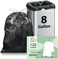 8 Gallon Trash Bags Drawstring by YUFDA