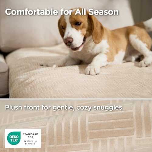 Bedsure Waterproof Couch Cover for Sofa and Dogs Quick Drying - Image 3