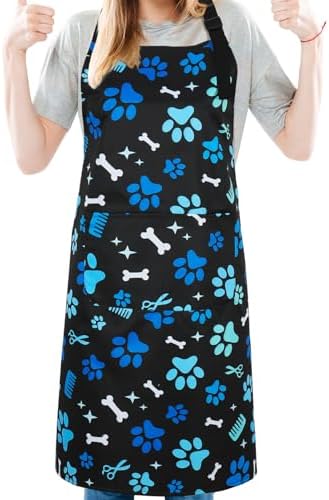 Dog Grooming Waterproof Apron by XLSXEXCL