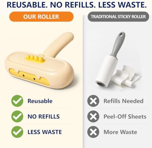 Pet Hair Remover Tool – Reusable Lint Roller - Image 6