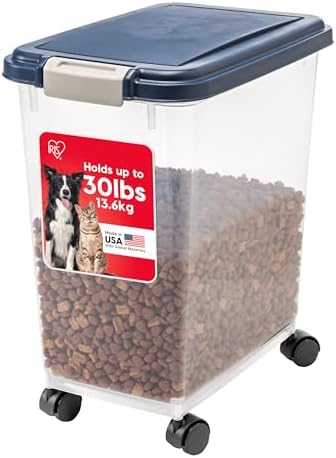 IRIS USA Dog Food Storage Container, Made in USA by IRISUSA