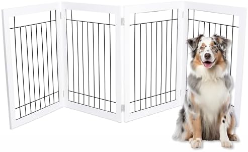Internet's Best Traditional Wire Dog Gate by BIRDROCKHOME
