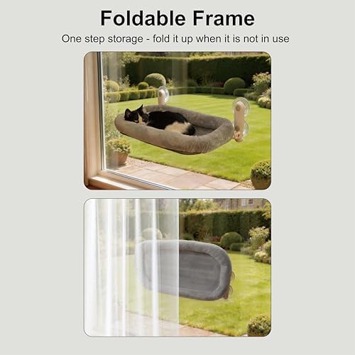 YGP Heavy-Duty Metal Frame Cat Window Perch - Image 6