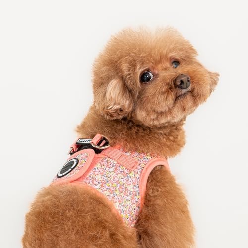 Puppia Kealoha Dog Vest Harness B Fashionable Flower Pattern Spring Summer - Image 3