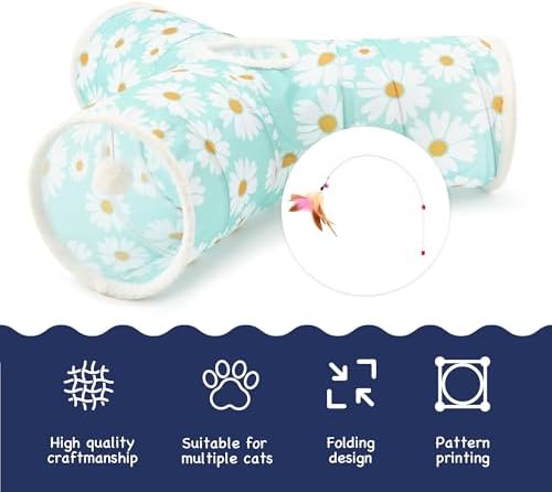 Tempcore Cat Tunnel, 3-Way Collapsible Toy - Image 7